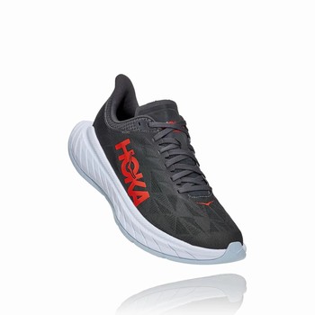 Hoka One One CARBON X 2 Men's Track Running Shoes Black | US-69974