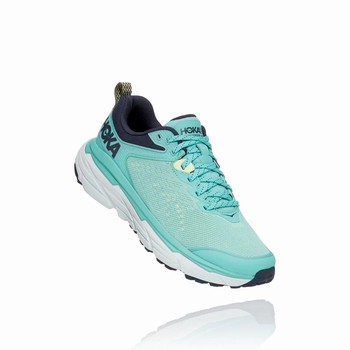 Hoka One One CHALLENGER ATR 6 Women's Trail Running Shoes Green | US-12848