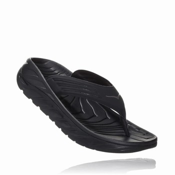 Hoka One One ORA RECOVERY FLIP 2 Men's Sandals Black | US-30431