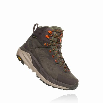 Hoka One One SKY KAHA GORE-TEX Men's Hiking Shoes Grey | US-56590