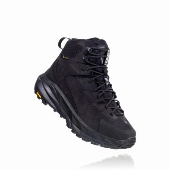 Hoka One One SKY KAHA GORE-TEX Men's Hiking Shoes Black | US-64582