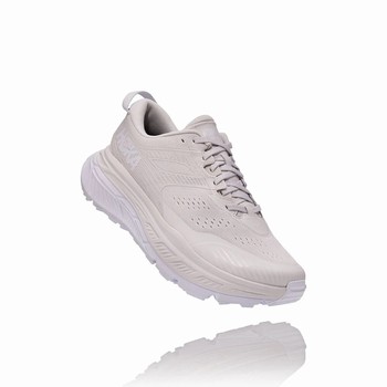 Hoka One One STINSON ATR 6 Men's Vegan Shoes White | US-23894
