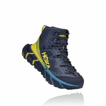 Hoka One One TENNINE HIKE GORE-TEX Men's Hiking Shoes Black | US-36825