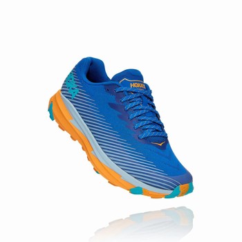 Hoka One One TORRENT 2 Men's Trail Running Shoes Blue | US-33919