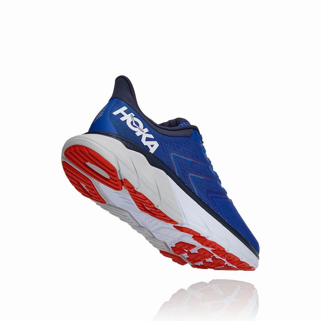 Hoka One One ARAHI 5 Men's Road Running Shoes Blue | US-71097