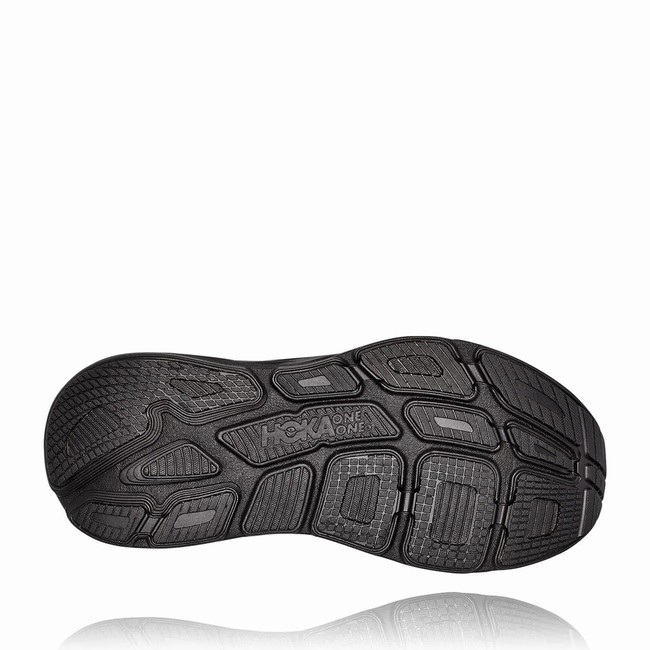 Hoka One One BONDI 7 Men's Vegan Shoes Black | US-37235