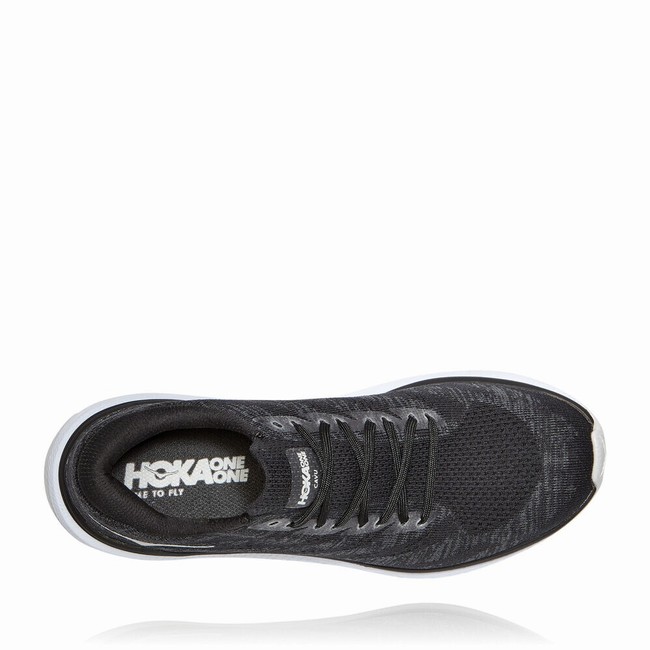 Hoka One One CAVU 3 Men's Road Running Shoes Black | US-82020