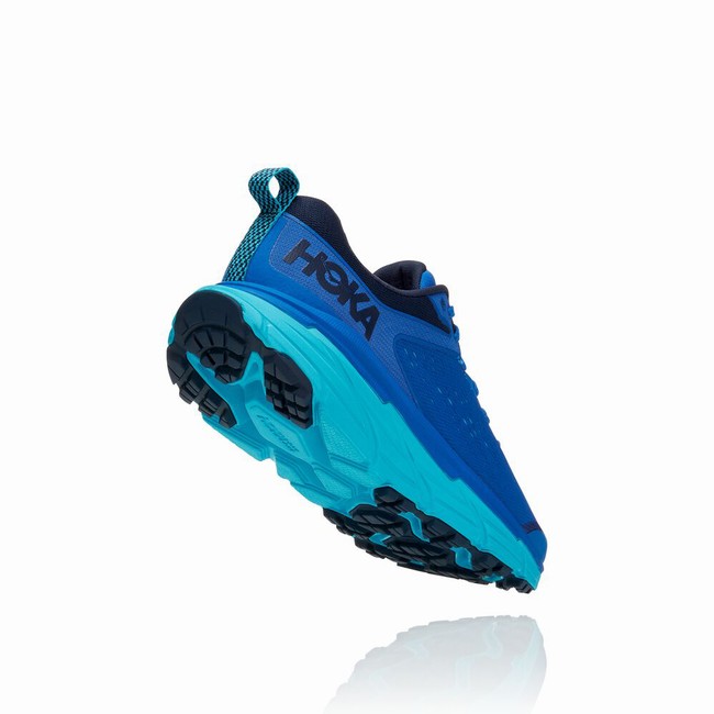 Hoka One One CHALLENGER ATR 6 Men's Trail Running Shoes Blue | US-75901