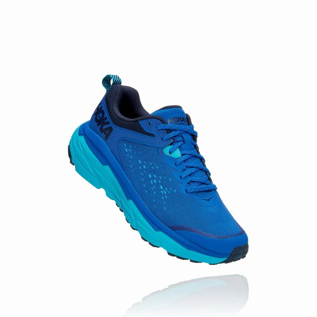Hoka One One CHALLENGER ATR 6 Men\'s Trail Running Shoes Blue | US-75901