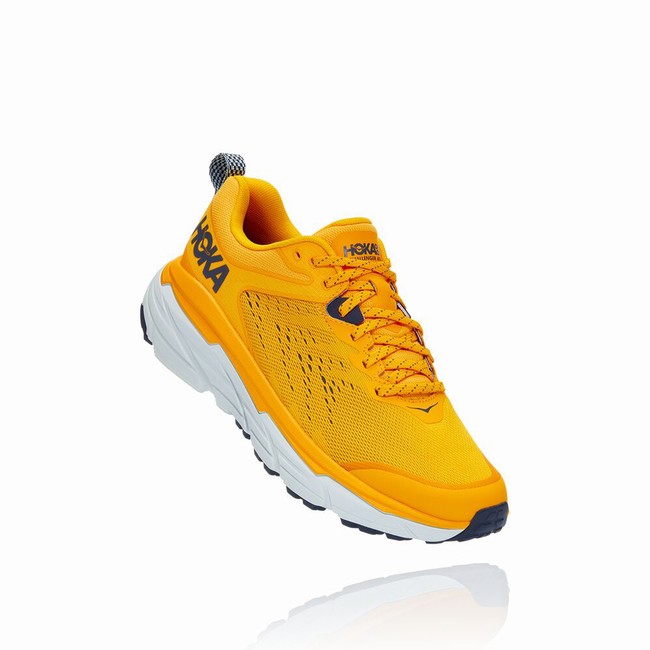 Hoka One One CHALLENGER ATR 6 Men\'s Wides Shoes Yellow | US-74171