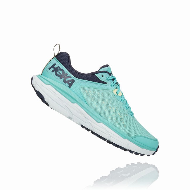 Hoka One One CHALLENGER ATR 6 Women's Trail Running Shoes Green | US-12848