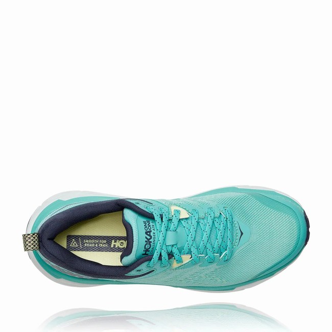Hoka One One CHALLENGER ATR 6 Women's Wides Shoes Green | US-49608