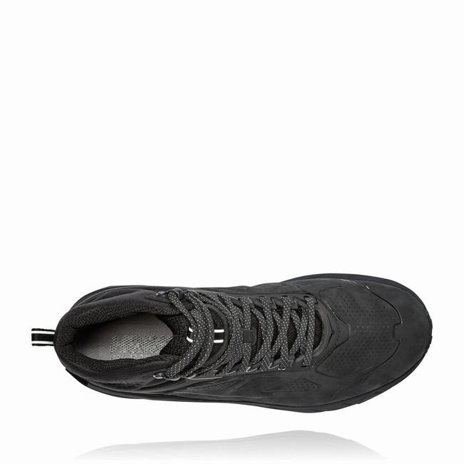 Hoka One One CHALLENGER MID GORE-TEX Men's Hiking Shoes Black | US-75994