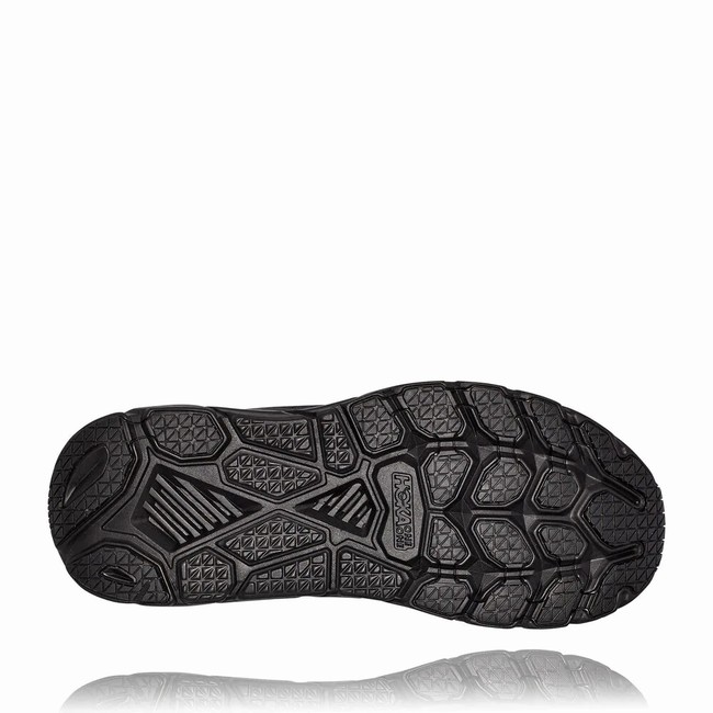 Hoka One One CLIFTON 7 Men's Road Running Shoes Black | US-87036