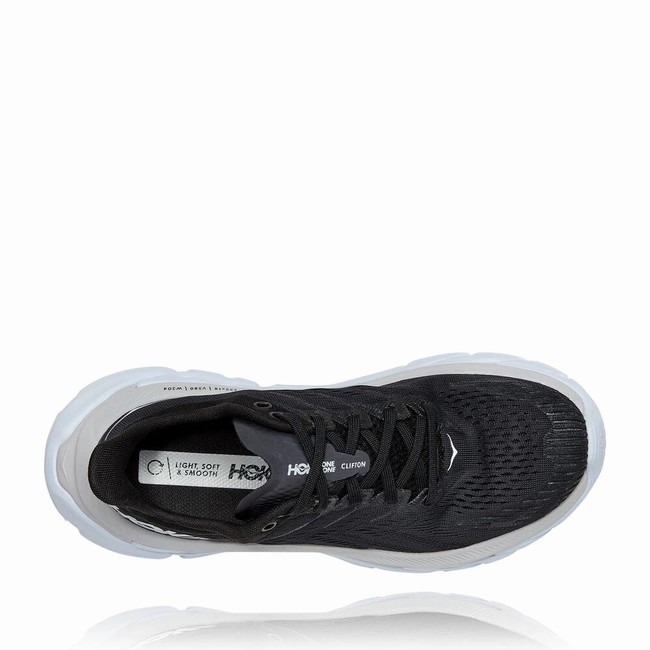 Hoka One One CLIFTON EDGE Men's Road Running Shoes Black | US-29550
