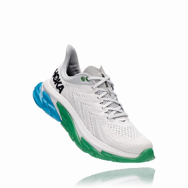 Hoka One One CLIFTON EDGE Men\'s Road Running Shoes White | US-48902
