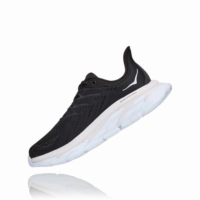 Hoka One One CLIFTON EDGE Men's Track Running Shoes Black | US-83852
