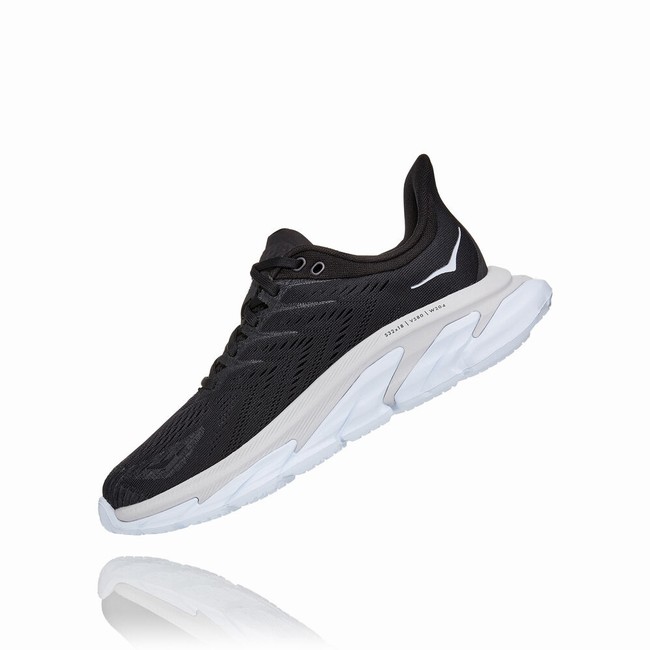 Hoka One One CLIFTON EDGE Women's Track Running Shoes Black | US-63967