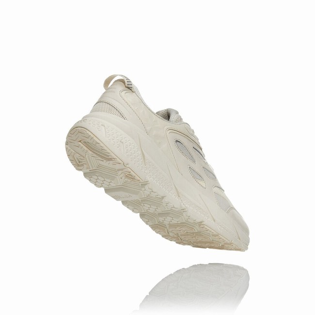 Hoka One One CLIFTON L Men's Lifestyle Shoes White | US-66381