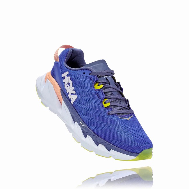 Hoka One One ELEVON 2 Women\'s Road Running Shoes Blue | US-83207