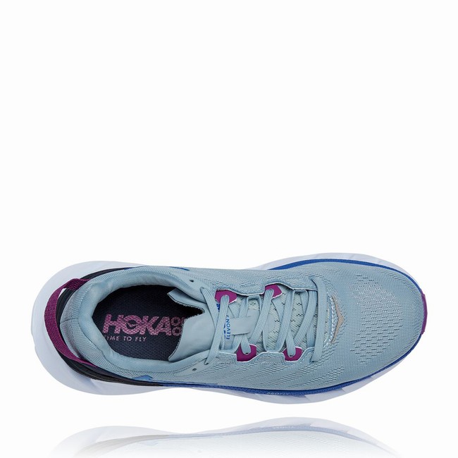 Hoka One One ELEVON 2 Women's Vegan Shoes Blue / Purple | US-77436