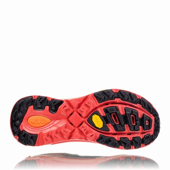 Hoka One One EVO MAFATE 2 Women's Trail Running Shoes Black / Red | US-20675