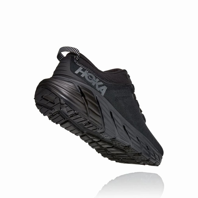 Hoka One One GAVIOTA 3 Men's Vegan Shoes Black | US-13221
