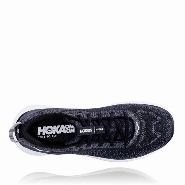 Hoka One One HUPANA FLOW Men's Wides Shoes Black | US-10096