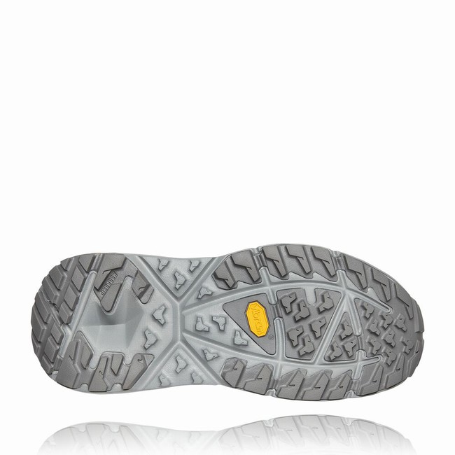 Hoka One One KAHA LOW GORE-TEX Men's Hiking Shoes Grey | US-97854