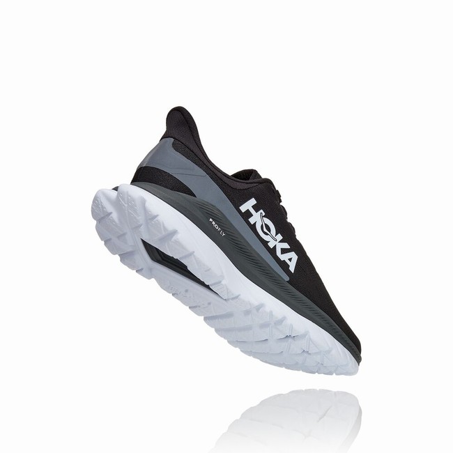 Hoka One One MACH 4 Women's Road Running Shoes Black | US-45845