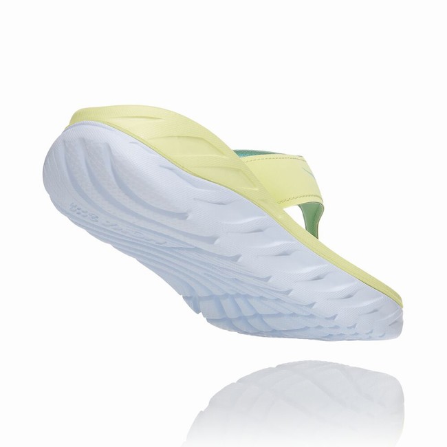Hoka One One ORA RECOVERY FLIP Women's Sandals Yellow | US-32318