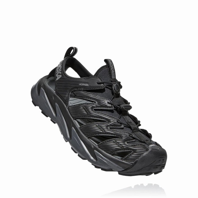 Hoka One One SKY HOPARA Men\'s Hiking Shoes Black | US-29720