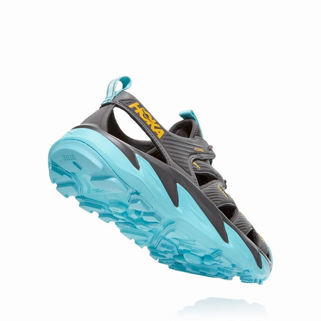 Hoka One One SKY HOPARA Women's Hiking Shoes Grey / Blue | US-65923
