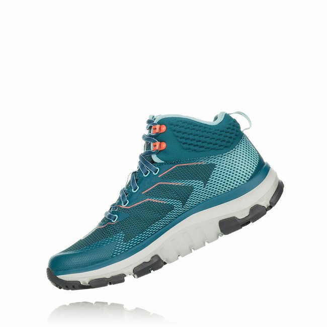 Hoka One One SKY TOA GORE-TEX Women's Hiking Shoes Blue | US-12905