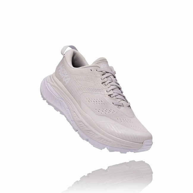 Hoka One One STINSON ATR 6 Men\'s Trail Running Shoes White | US-11535