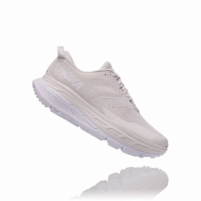 Hoka One One STINSON ATR 6 Women's Trail Running Shoes White | US-68098