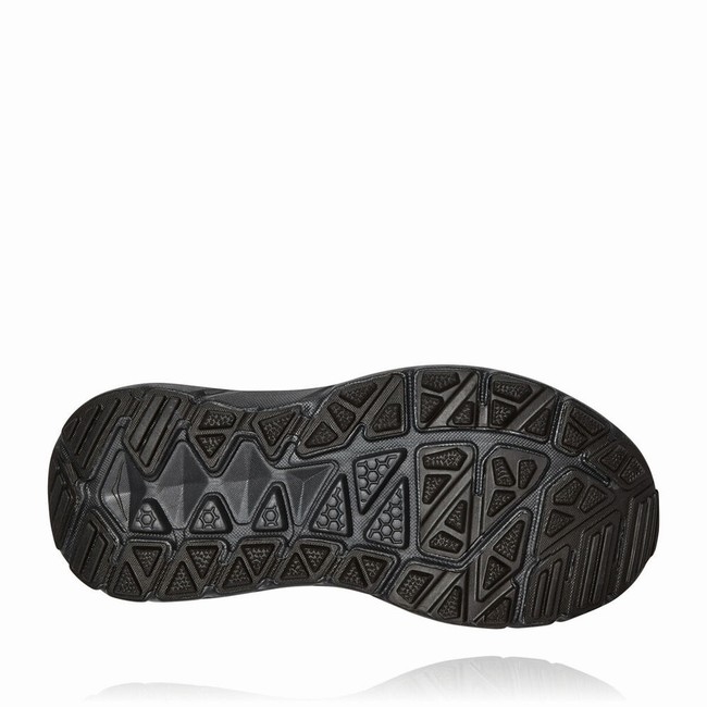 Hoka One One STINSON MID GORE-TEX Men's Hiking Shoes Black | US-82932