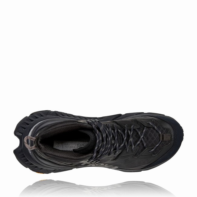 Hoka One One TENNINE HIKE GORE-TEX Men's Hiking Shoes Black | US-43837