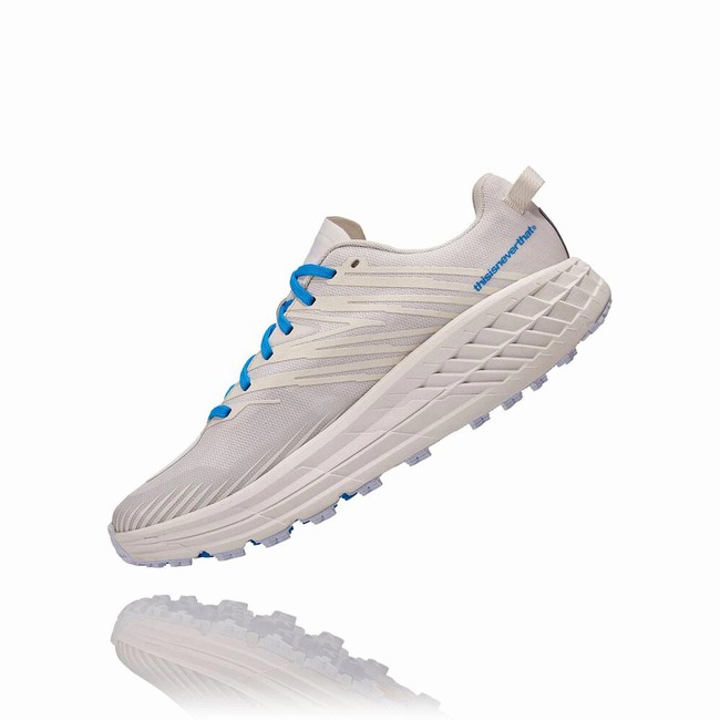 Hoka One One TINT SPEEDGOAT 4 Men's Trail Running Shoes Beige | US-28896